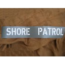 pochoir shore patrol jeep 