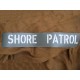 pochoir shore patrol jeep 