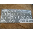 alphabet 2 pouces 